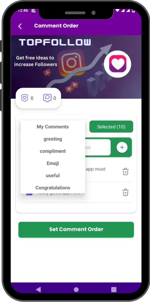 FREE Download Top Follow Apk 18 topfollow comments